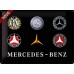 Mercedes - Logo Evolution - Znak 30x40cm